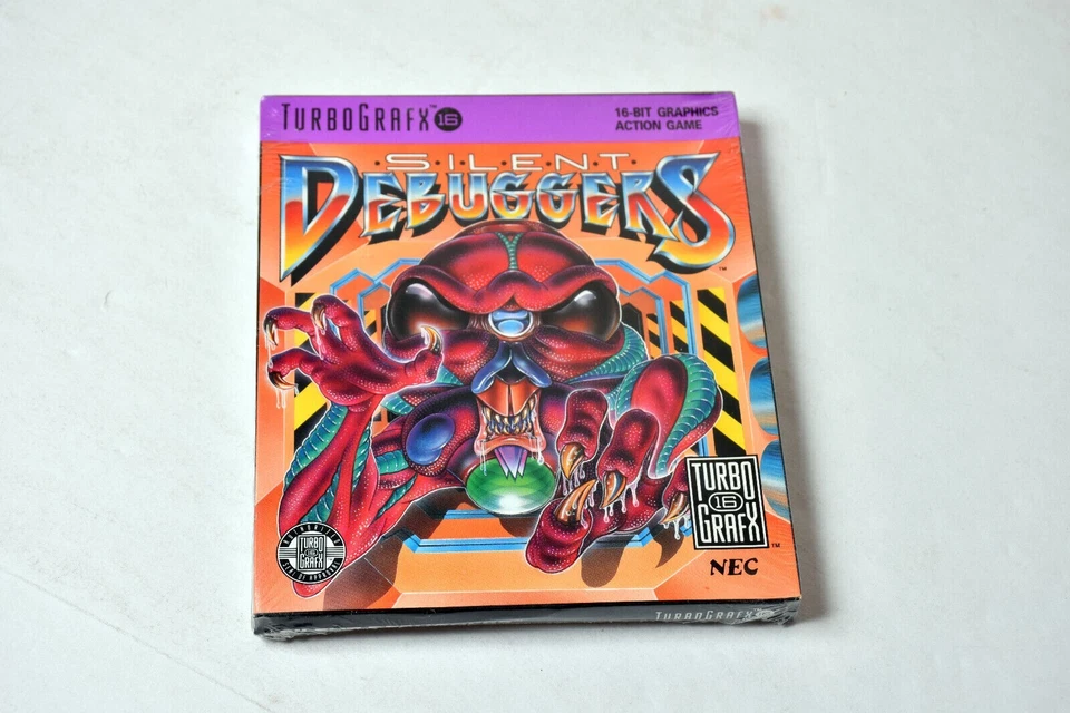 NEW ✹ Silent Debuggers TURBOGRAFX 16 Game ✹ FACTORY SEALED Turbo Grafx 16 ✹ USA - Image 3 of 4