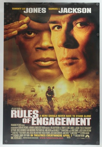 Rules of Engagement 2000 Double Sided Original Movie Poster 27" x 40"
