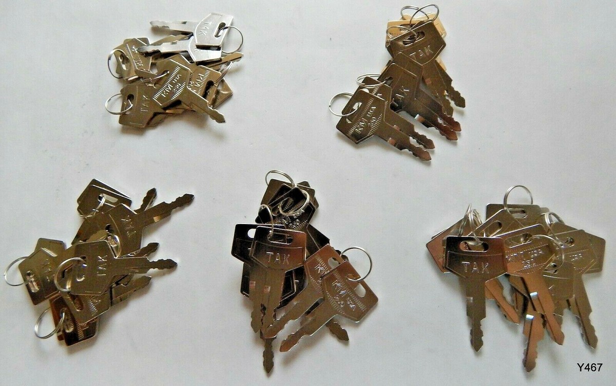50 Aftermarket Ignition Keys Takeuchi 17001-00019 | eBay