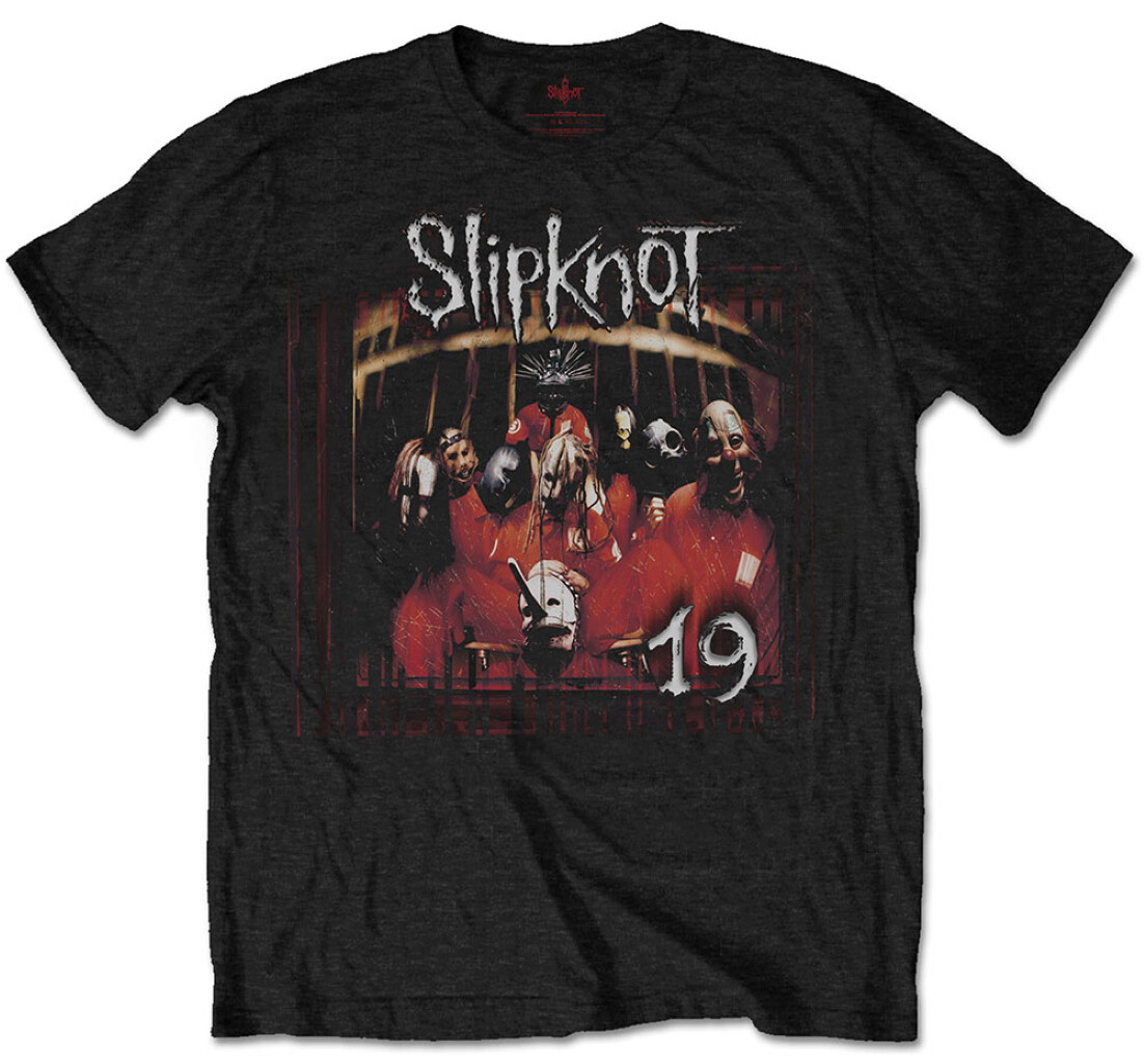 激レア 90s slipknot 1st album Tシャツ TULTEX 激レア90'S状態良好 SLIPKNOTヴィンテージ TシャツXL（激レア