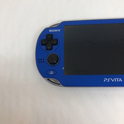 Sony PS Vita PCH-1000 Wi-Fi Bluetooth sapphire blue Excellent Box