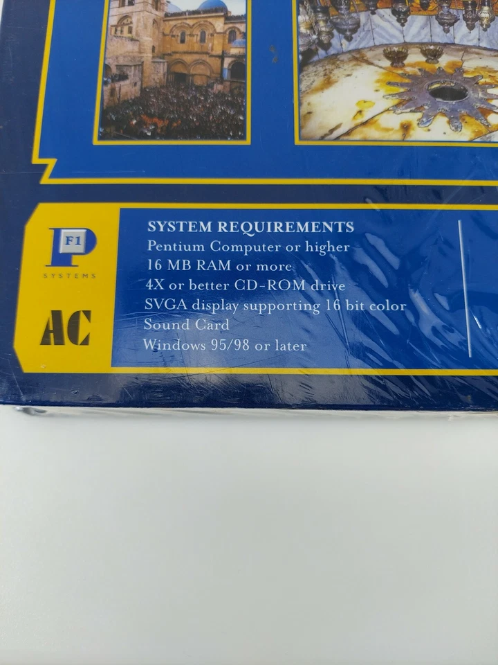 Jesus 2000 A Walk with Jesus in the Holy Land PC CD ROM New and Sealed  - Image 4 of 4