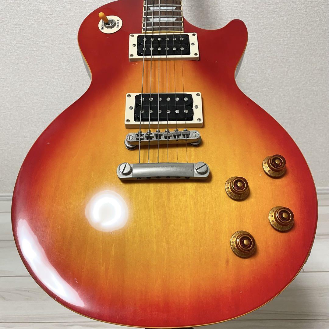 Epiphone Les Paul Classic Plaintop Electric Guitar Cherry Epiphone Les Paul Classic Plaintop Electric Guitar Cherry