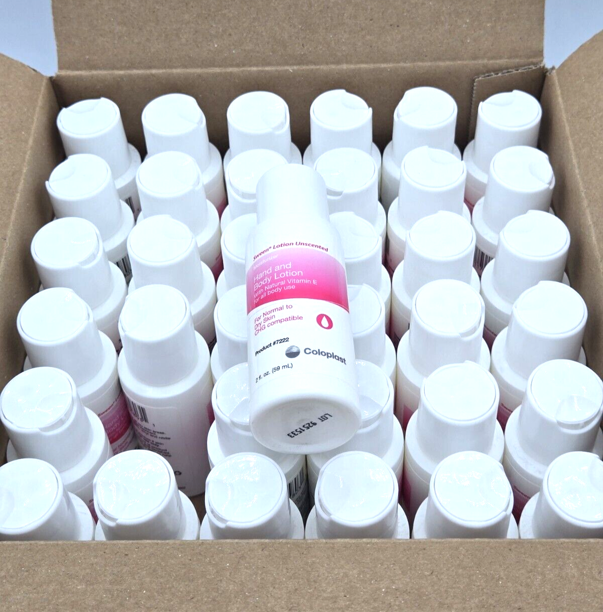 36/Case* Coloplast #7222 Sween Unscented Lotion Normal Dry Skin