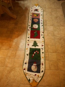 Christmas Table Runner Rox 90 Inches Ebay Christmas Table Runner Rox 90 Inches