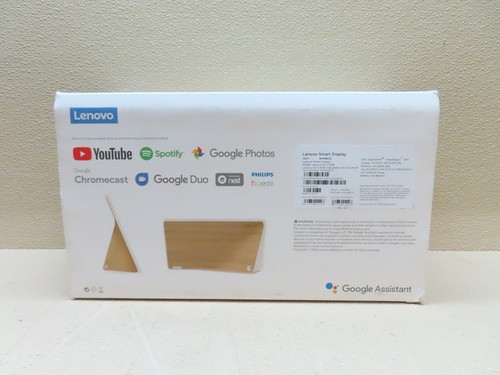 Lenovo Smart Display WiFi Bamboo SD-X701B 2GB Hey Google Assistant Orig. Box -! - Picture 10 of 12
