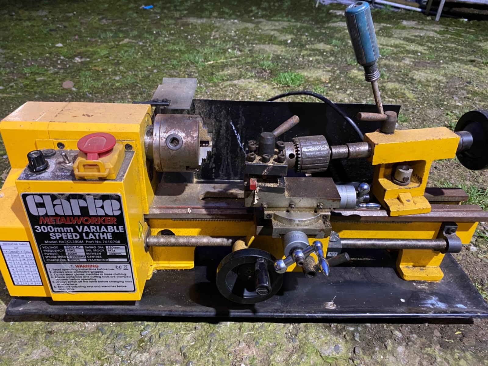 Clarke CL300M Metal Lathe eBay