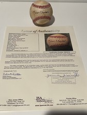 PRESIDENT WILLIAM BILL CLINTON Signed Autographed Auto Baseball Ball JSA COA