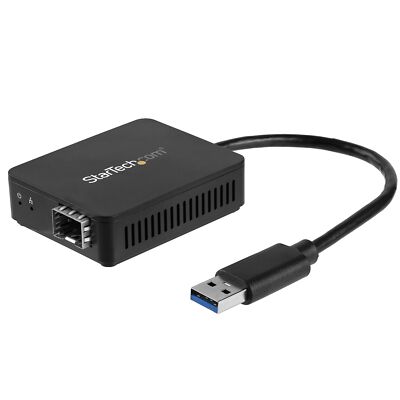 StarTech USB to SFP Fiber Optic Gigabit Adapter 3.0