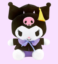 Sanrio Characters Official Plush Doll Series : Graduation Kuromi 10" Stuffed