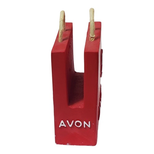 Avon Business Card Holders Exclusive Rep 2006 Sales Award Red Logo Shopping Bag - Picture 13 of 20