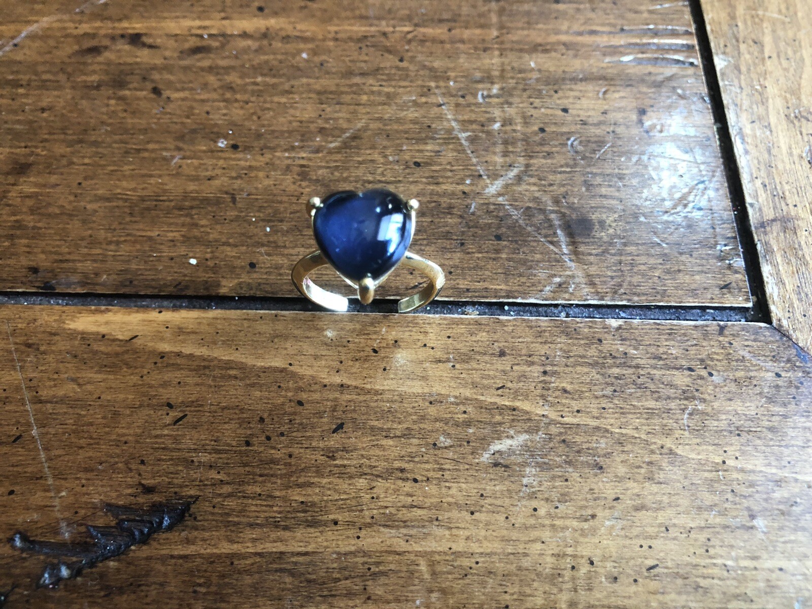 Heart Blue Ring - image 1