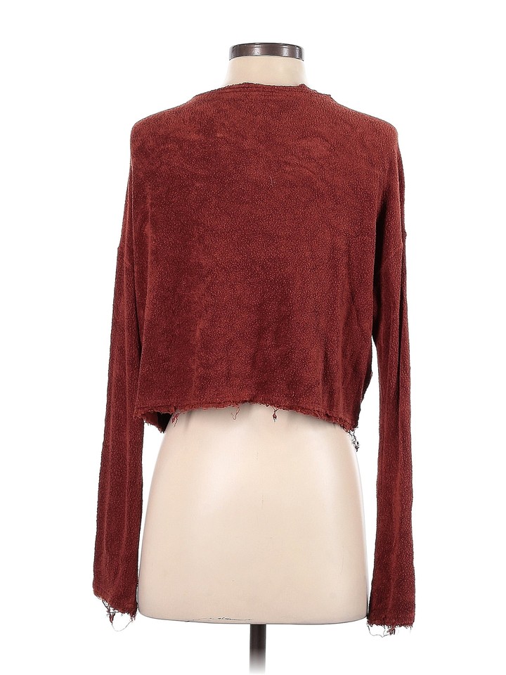 Free People Women Red Pullover Sweater XS eBay