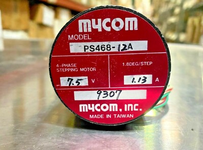 Mycom PS468-12A 7.5V 1.13A 4-Phase Stepping Motor - Stepper