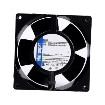 LOT OF 5 PCS ebm-papst 3656 FAN AXIAL 92X38MM 230VAC WIRE
