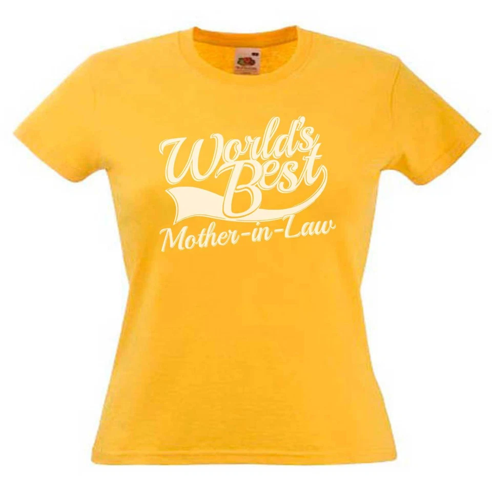 La mejor camiseta del mundo regalo de suegra para mujer y dama Foto 4 de 4