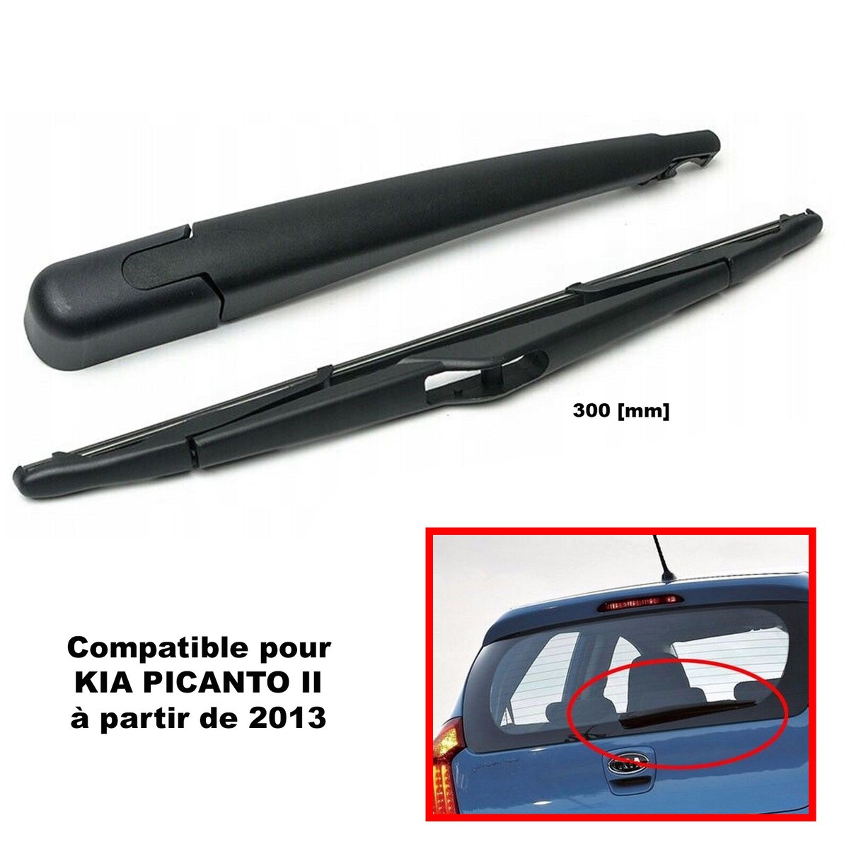 BRAS D'ESSUIE-GLACE ARRIERE 98815A4100 KIA PICANTO 3 phase 1 (04/2017