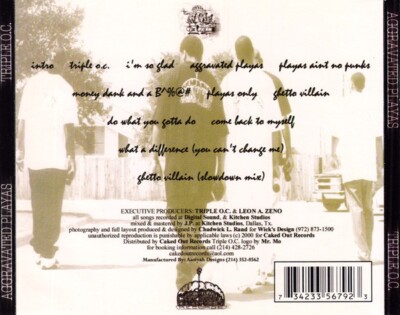 洋楽 TRIPLE O.G./AGGRAVATED PLAYAS/G-RAP 洋楽 TRIPLE O.G./AGGRAVATED PLAYAS/G-RAP Triple OG - YouTube