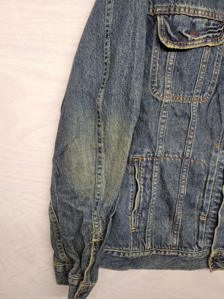 Vintage Levi's Strauss Men's SZ XL Jean Jacket Trucker Blue