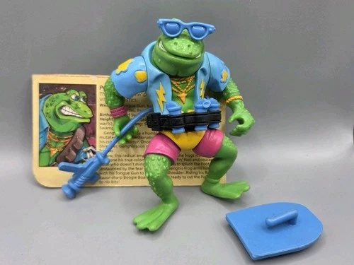TMNT Genghis Frog 100% Complete Teenage Mutant Ninja Turtles 1989 Playmates