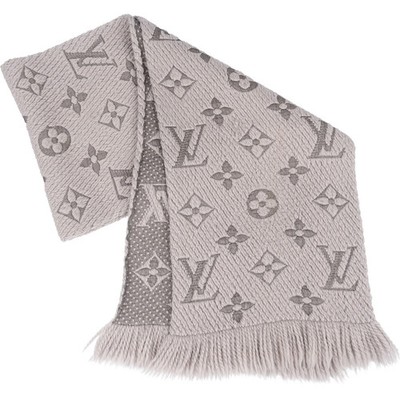 Louis Vuitton Wool Monogram Logomania Tuch Scarf Schal