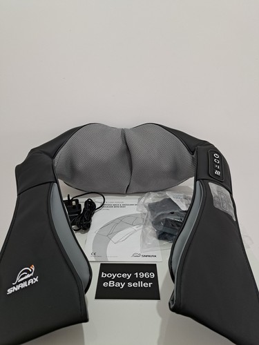 Snailax Body & Back Massager Memory Foam Cushion With Heat SL-632NC