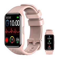 Pink Smart Watch Female - Message Reminder Health Tracker Smartwatch Gift