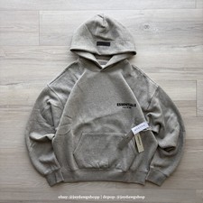 Fear of God Essentials Hoodie Dark Oatmeal - Authentic BRAND NEW 