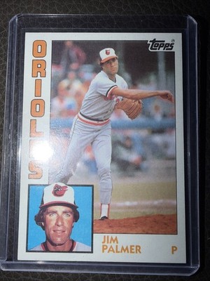 1984 Topps - Jim Palmer #750 1979-83 Losses Not Printed in Stats