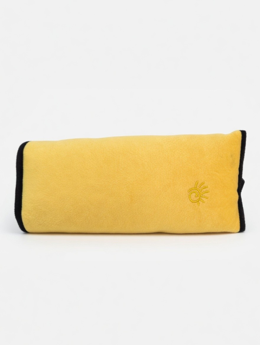 Copricintura Bambini Huggalugs Giallo Cuscinetto Salvaspalla Seggiolino Auto