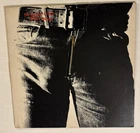 Rolling Stones Sticky Fingers Vinyl LP 1971 Original Zipper COVER  ONLY Andy G