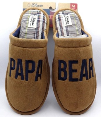 Papa Bear Slip-Ons Brown Brand New With Tags Size 9-10 Medium