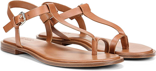 Naturalizer Women's Fifi Thong Flat Sandal English Tea 5M
