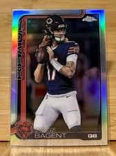 2025 Topps Chrome Tyson Bagent Refractor Chicago Bears #54