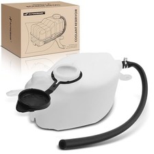 Engine Coolant Overflow Recovery Reservoir Tank with Cap  Tubing 