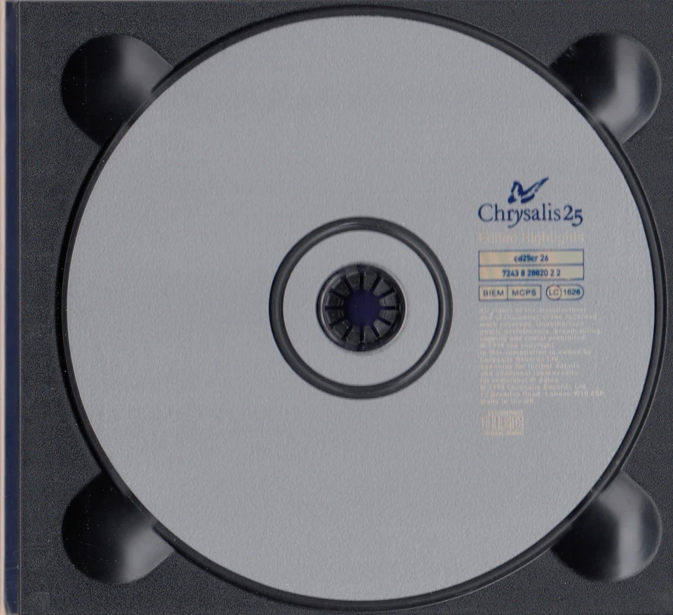 Chrysalis 25 (Edited Highlights):BILLY IDOL,ULTRAVOX,BLONDIE,SPECIALS,PROCLAIMER - Bild 4 von 4