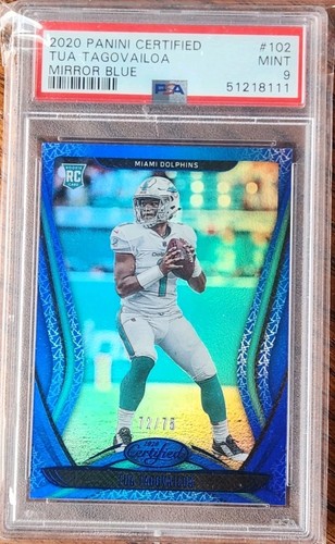 Tua Tagovailoa #102 — 2020 Panini Certified football card