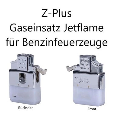 NEU Gaseinsatz Jetflame für Benzin Feuerzeug für Camping Outdoor Survival