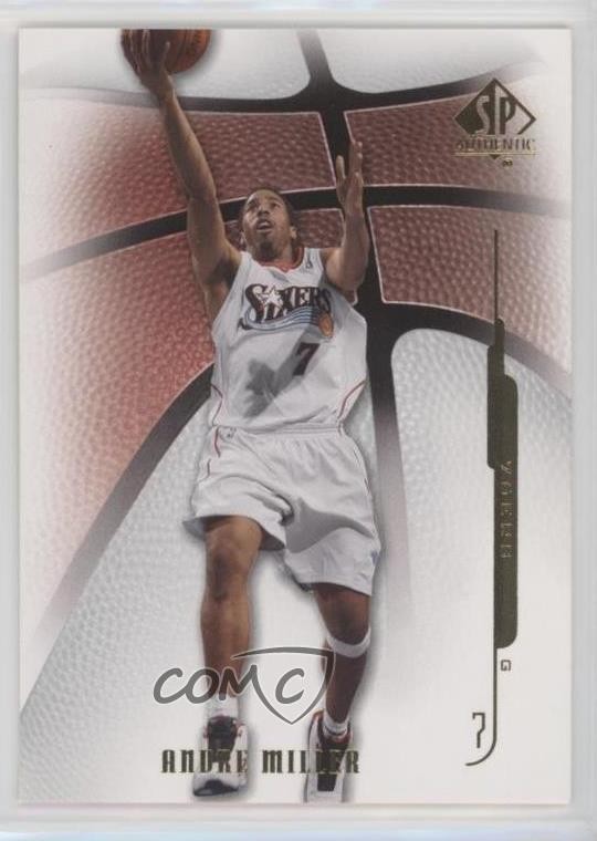 2008-09 SP Authentic Andre Miller #50 gp1