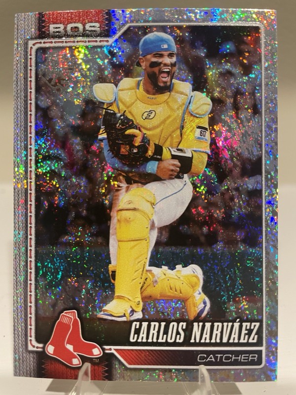 Carlos Narvaez - 2026 Topps Series 1 - Holo Foil - #344 - Boston Red Soxs
