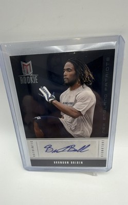 2012 Panini Momentum - Rookie Brandon Bolden #204 /699 (AU, RC) Patriots