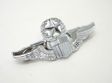 Listing image for WWII USAF Command Pilot Wings Pin Badge Metal Wings US Air Force Aviator