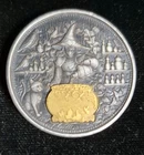 TD MINT LUCKY RIPS- WITCHES BREW- 3oz SILVER 1/10oz GOLD ROUND