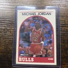 1989 NBA Hoops #200 Michael Jordan Basketball Card (Chicago Bulls)