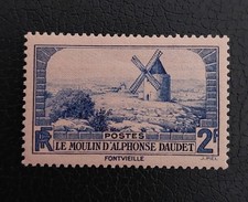 France année 1936 311 neuf luxe ** pli de gomme Moulin d'Alphonse Daudet ( 1 )