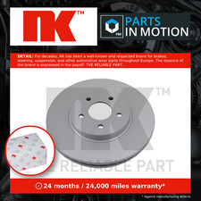 2x Brake Discs Pair Vented fits JAGUAR X TYPE X400 2.1 Front 02 to 07 300mm Set