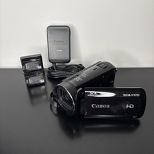 Canon VIXIA HF R700 Black HD Camcorder w/16GB SD  OEM Charger  Two Batteries