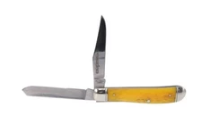 Cold Steel Mini Trapper Yellow Handle 2.5" Folding Knife - CS-FL-MTRPR-Y