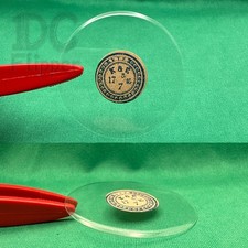 Glass Pocket Watch Crystal 17 5/16 Hunting Case 39.1mm C17-23 NOS Read 
