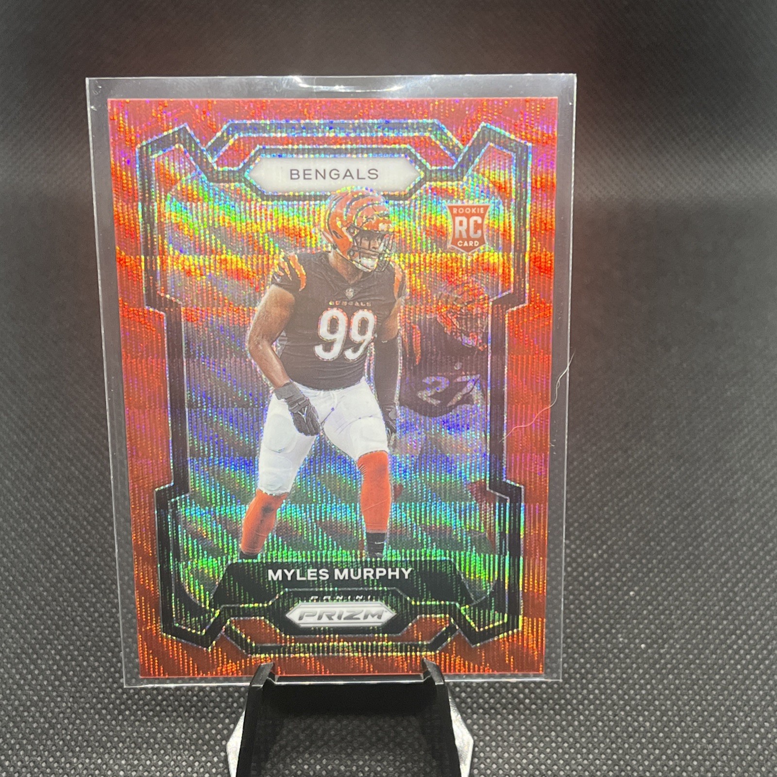 2023  Red Wave Prizm /149 Myles Murphy #320 Rookie RC Bengals